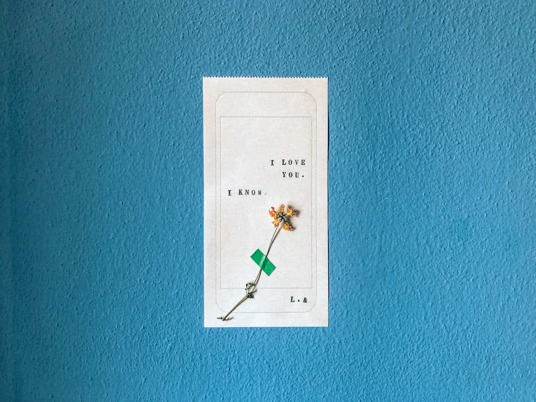 Photo Love letter